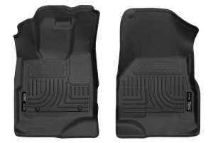 Chevrolet Equinox Floor Mat - Front - Husky Liners - X-act Contour - Black - `10-`17
